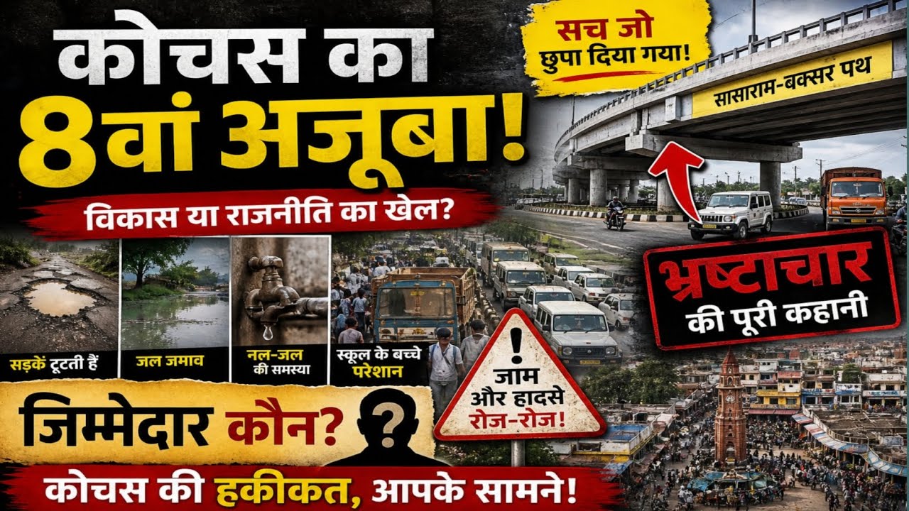 “Kochas ka Galat Overbridge 😱 | NH319 ka Sabse Bada Sach | Rohtas Bihar