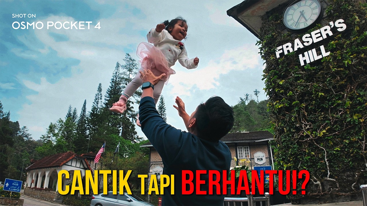 Fraser’s Hill Cantik Gila Tapi UNDERRATED! Aku Shoot Family Trip Guna DJI Pocket 4