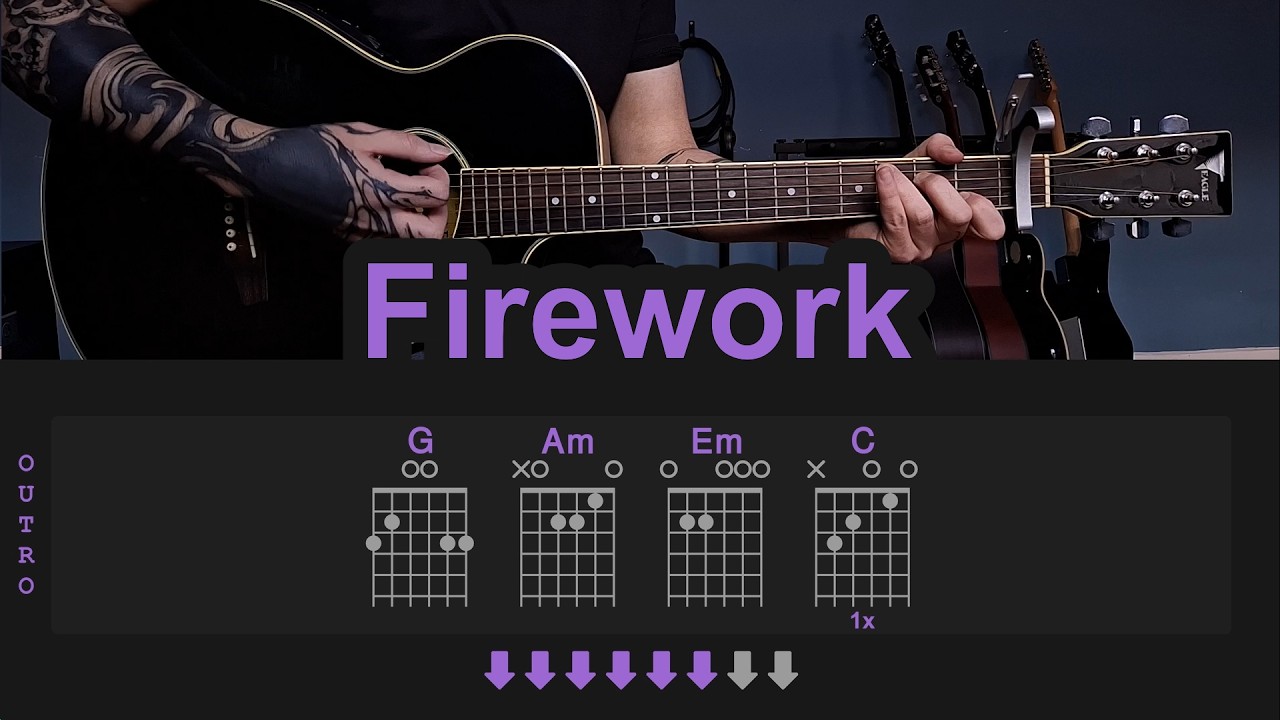 Firework - Katy Perry | Easy Guitar Lesson