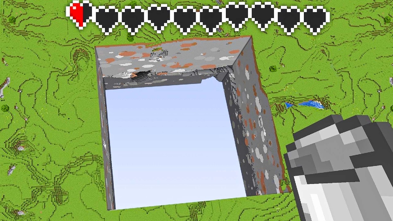 MINECRAFT, ALE DAMAGE = SMAZANÝ CHUNK