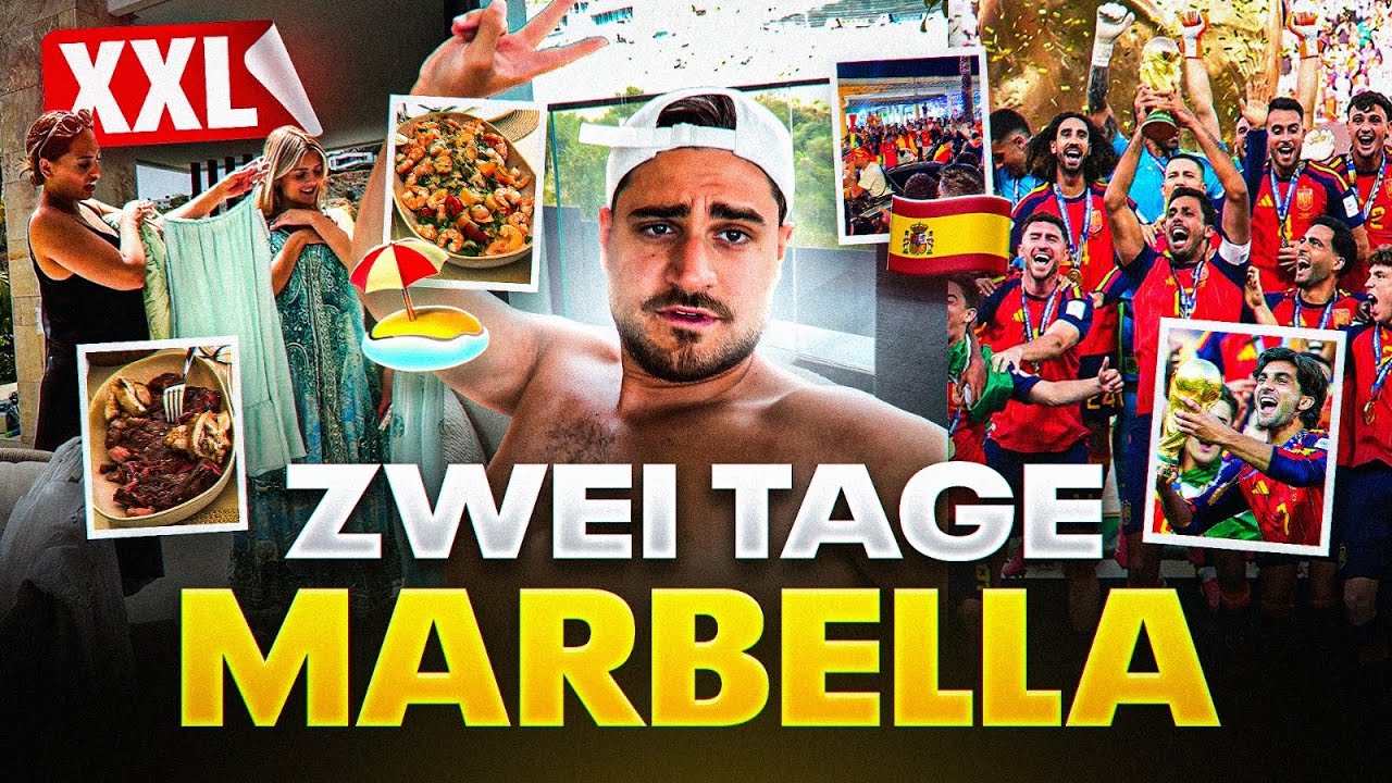 MEINE FAMILIE IST ZU BESUCH!😍 Strandbesuch, WM-Finale Reaktion & mehr! Marbella Vlog🇪🇸