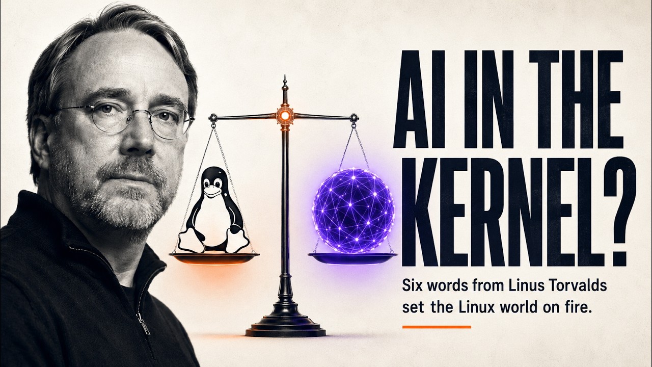 Linus Torvalds Finally Speaks: Should AI Write the Linux Kernel? [And a War Just Began]