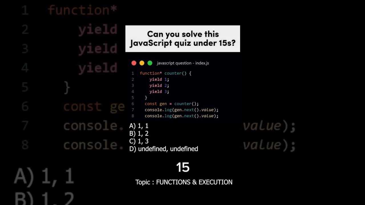JavaScript Most Asked Interview questions❓#ytshorts #shorts #javascript #javascriptinterview #viral