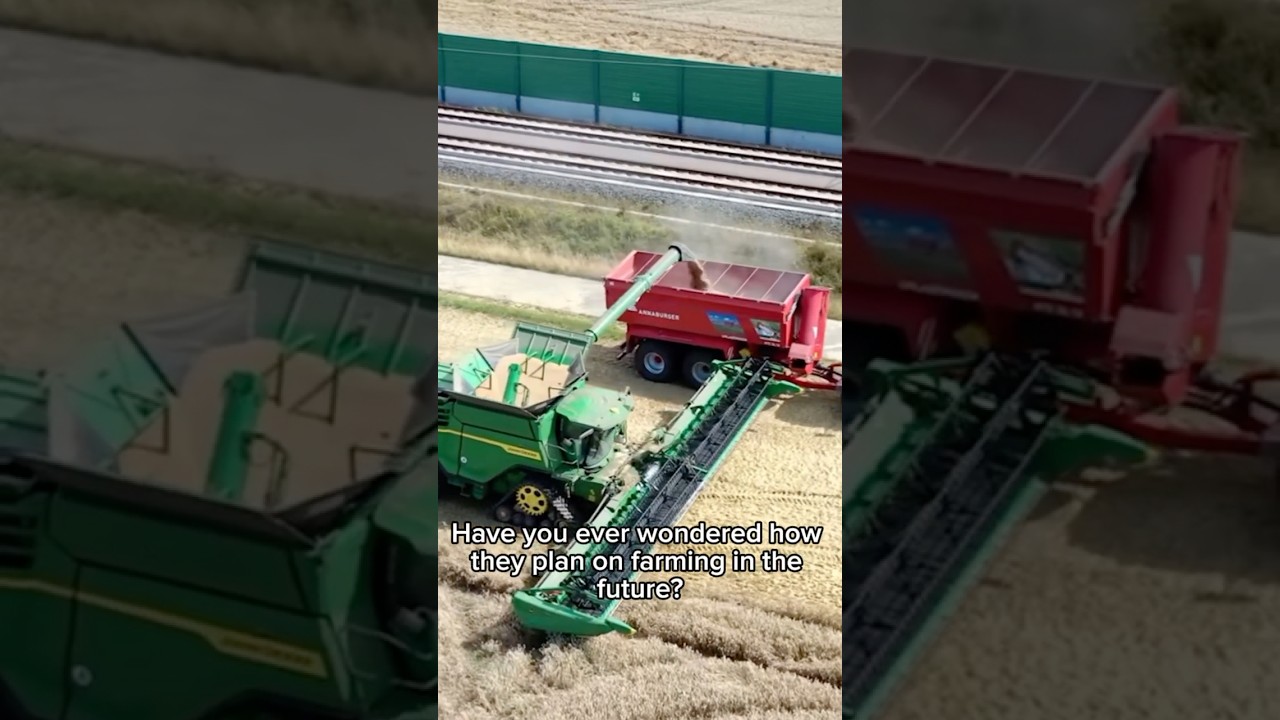 Future of farming 😳😳 #moderntech #technology #farming #future