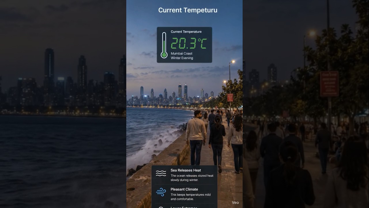 मुंबई का मौसम बाकी शहरों से अलग क्यों है?#Mumbai #ScienceFacts #WeatherFacts #Geography #Climate
