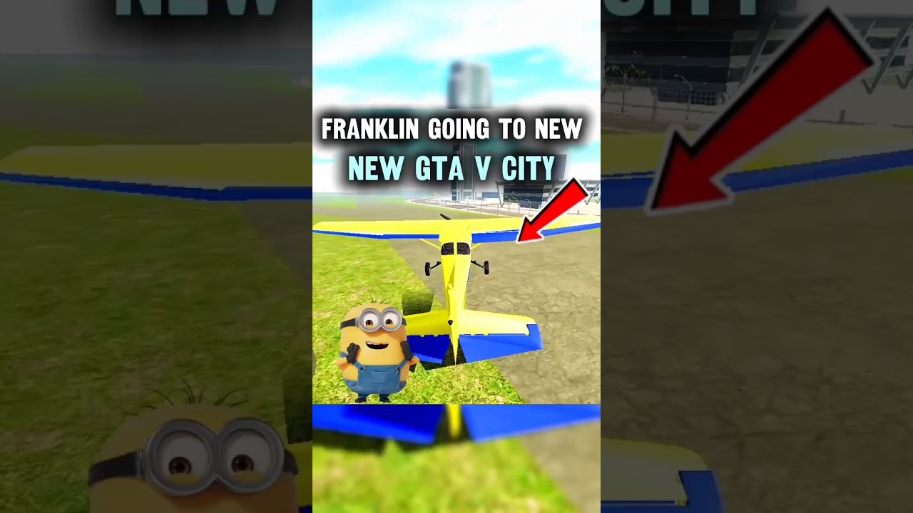 FRANKLIN BHAG GAYA NEW CITY #viral #gta #shorts