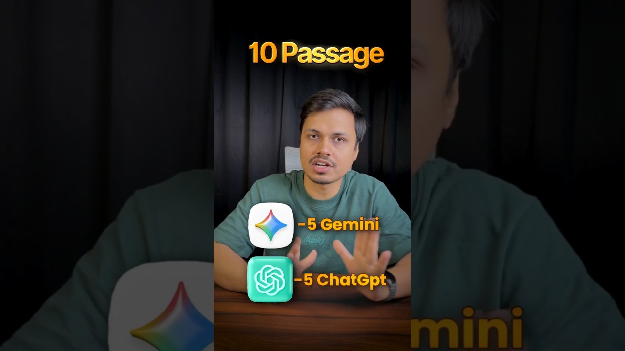 Prompt Pinned in Comment Section | AI Passage  in SSC Exams 2026