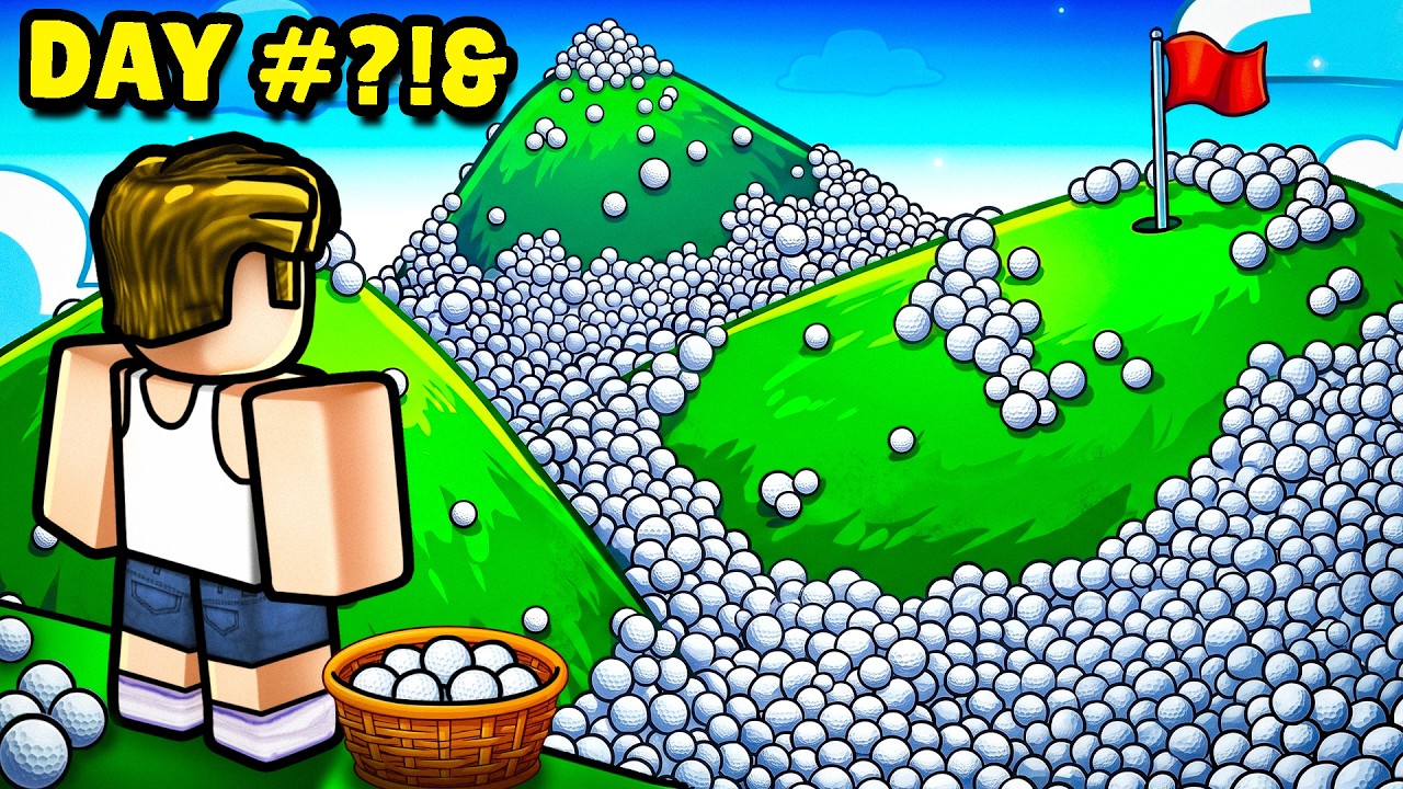 I Can't Leave until ALL Golf Balls are gone
