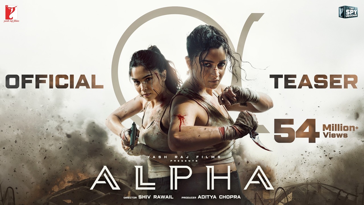 ALPHA Official Teaser | Alia, Sharvari, Anil, Bobby | Shiv Rawail | YRF Spy Universe, In Cinemas Now