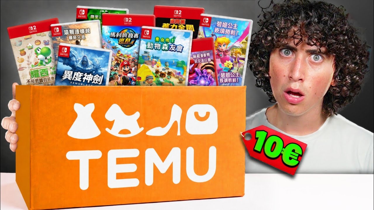 Ho comprato i GIOCHI per NINTENDO SWITCH di TEMU e ALIEXPRESS! *scam?*