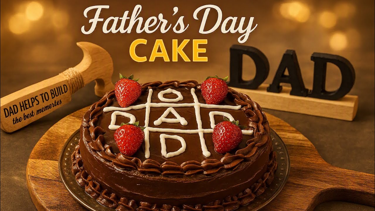 Last Minute Father’s Day Special Eggless Chocolate Cake I One bowl Chocolate Cake Recipe 
