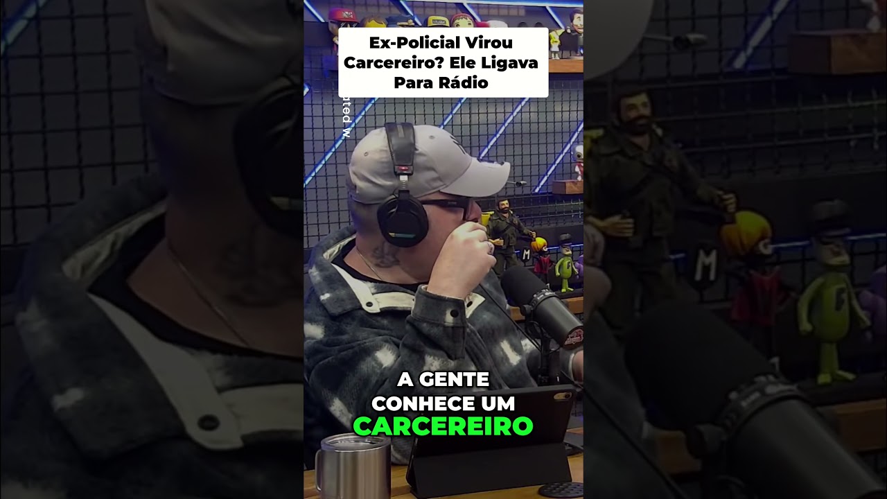 GOSTA DE FARDA! ESSE E O TIPO EX-POLICIAL #edit #podcast #shorts #clips #video #fyp #tica #ytshorts