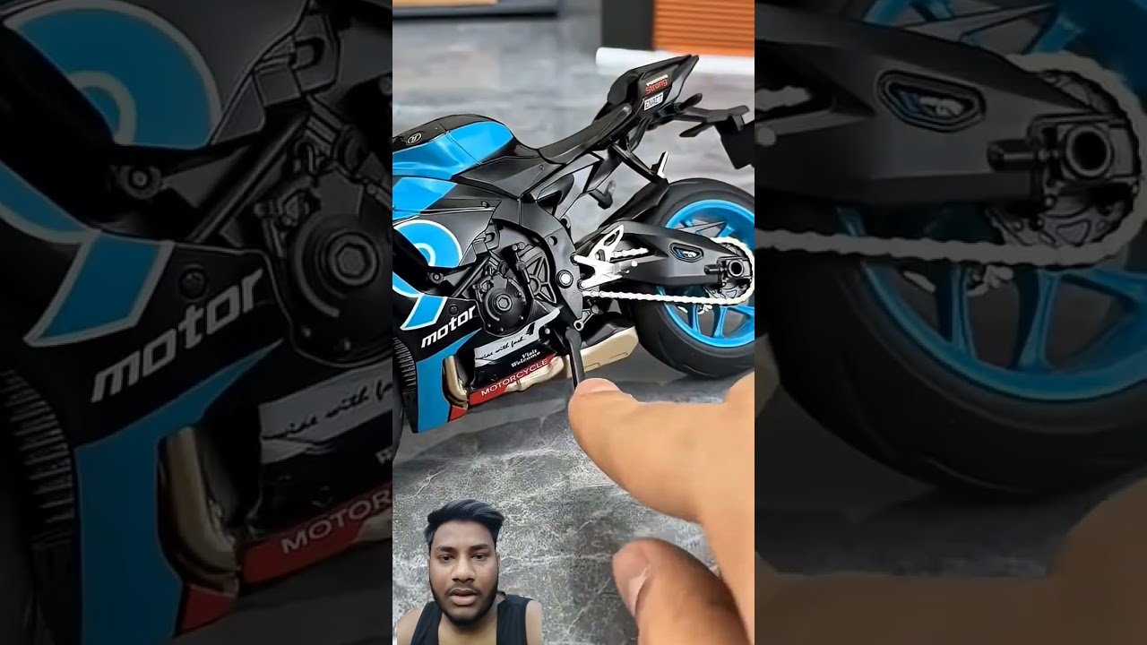 1:12 Scale YAMAHA R1M #diecast #model #gift #rc #best #bike #yamaha #r1m #toys #unboxing