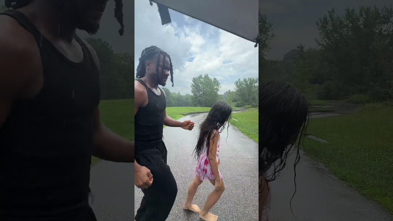 Rainy family dance #shorts