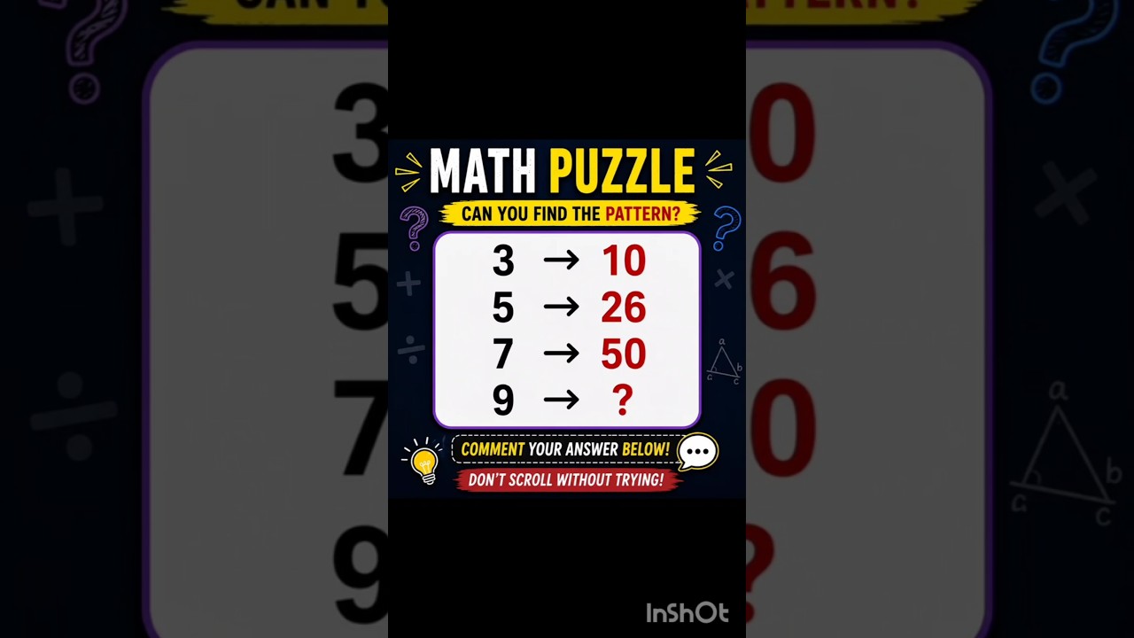 🧠 99% लोग इस Puzzle का सही जवाब नहीं दे पाए! 😱🔥 क्या आप 10 सेकंड में इसका जवाब दे सकते हैं?
