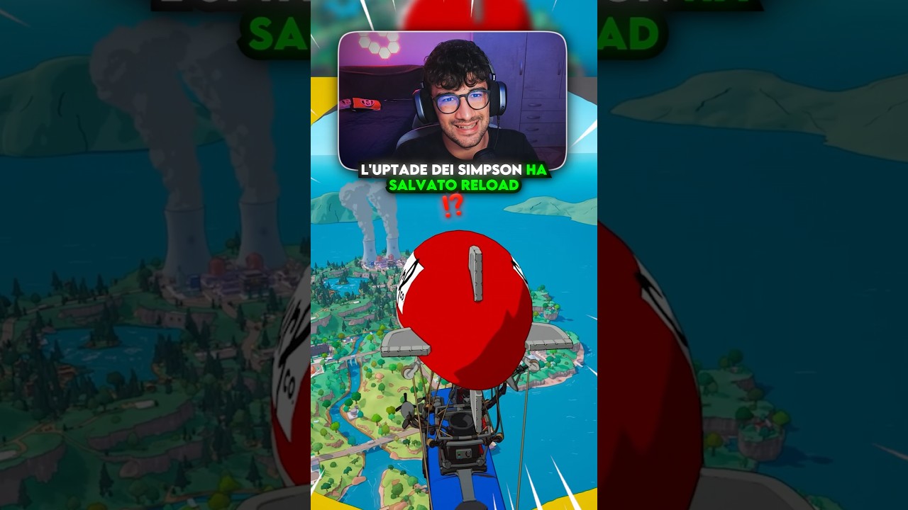 L'AGGIORNAMENTO dei SIMPSON ha SALVATO FORTNITE RELOAD⁉️-Fortnite ITA#fortnite #viral #shorts