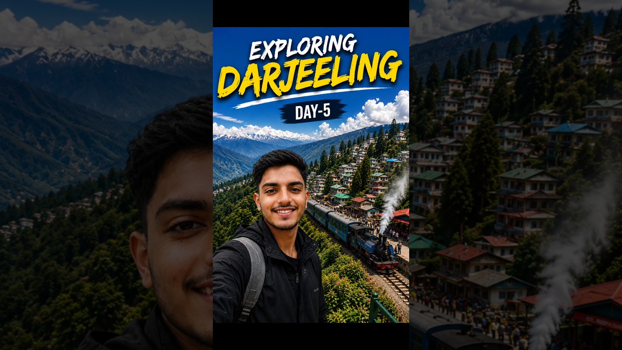Exploring The Queen Of Hills 🏔️🇮🇳 #darjeeling #minivlog #shorts #shortsfeed