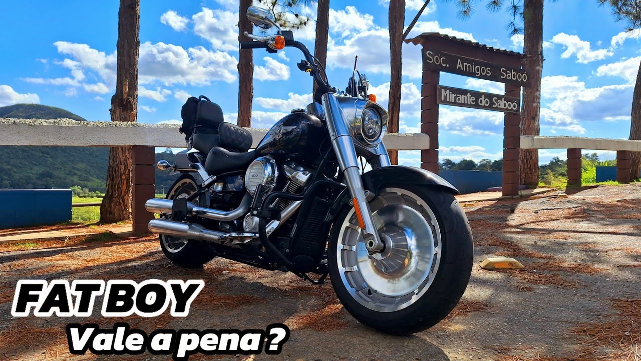 Harley Davidson Fat Boy Vale a pena | Opinião do proprietário #harleydavidson #fatboy #moto
