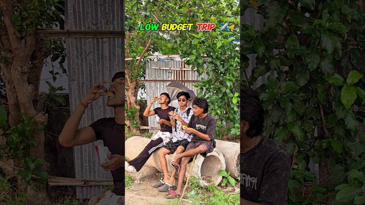 🔥 Low Budget Trip 😂🤣 | Gareebo Ka Vacation Plan 😭✈️ #shorts