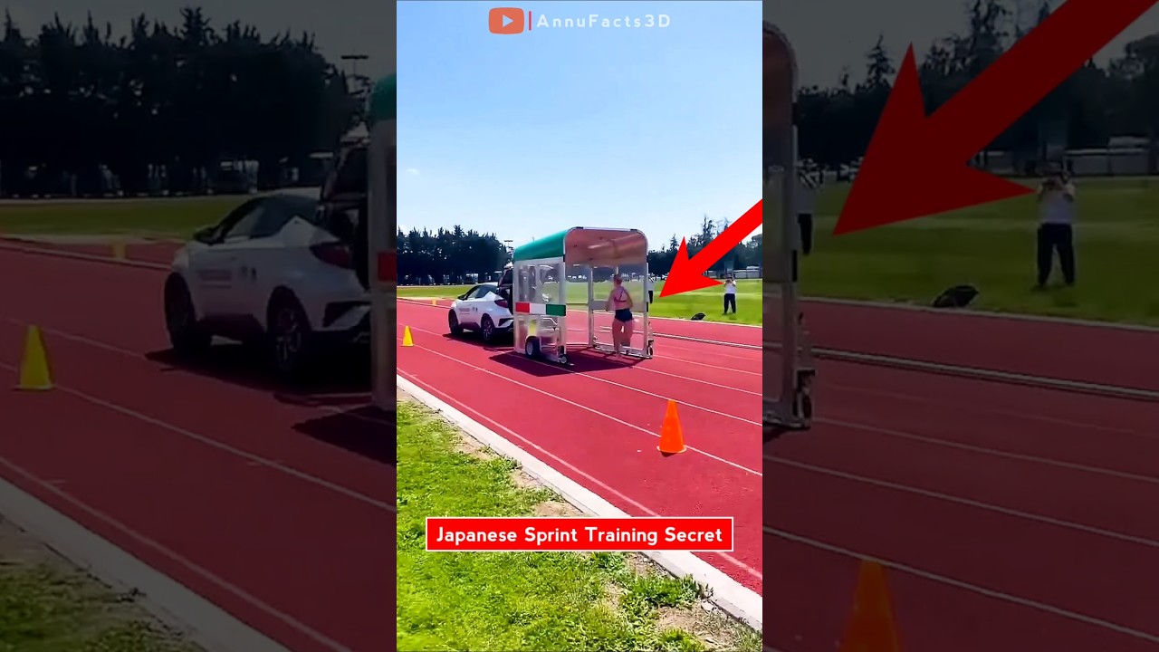 Sprinting with the wind removed?! 😱 #shorts #facts #sprinting #sprinttraining #runing #sportsscience