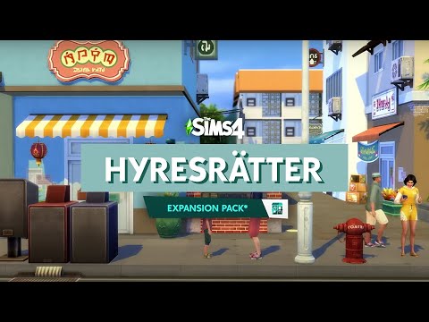 Nytt expansionspaket - The Sims 4 Hyresrätter 🏘