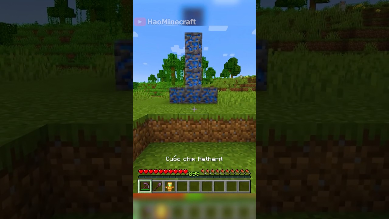 Test Pc Đào Block Đất Và CÁI KẾT Bốc Lửa😱 #minecraft #memes #haominecraft
