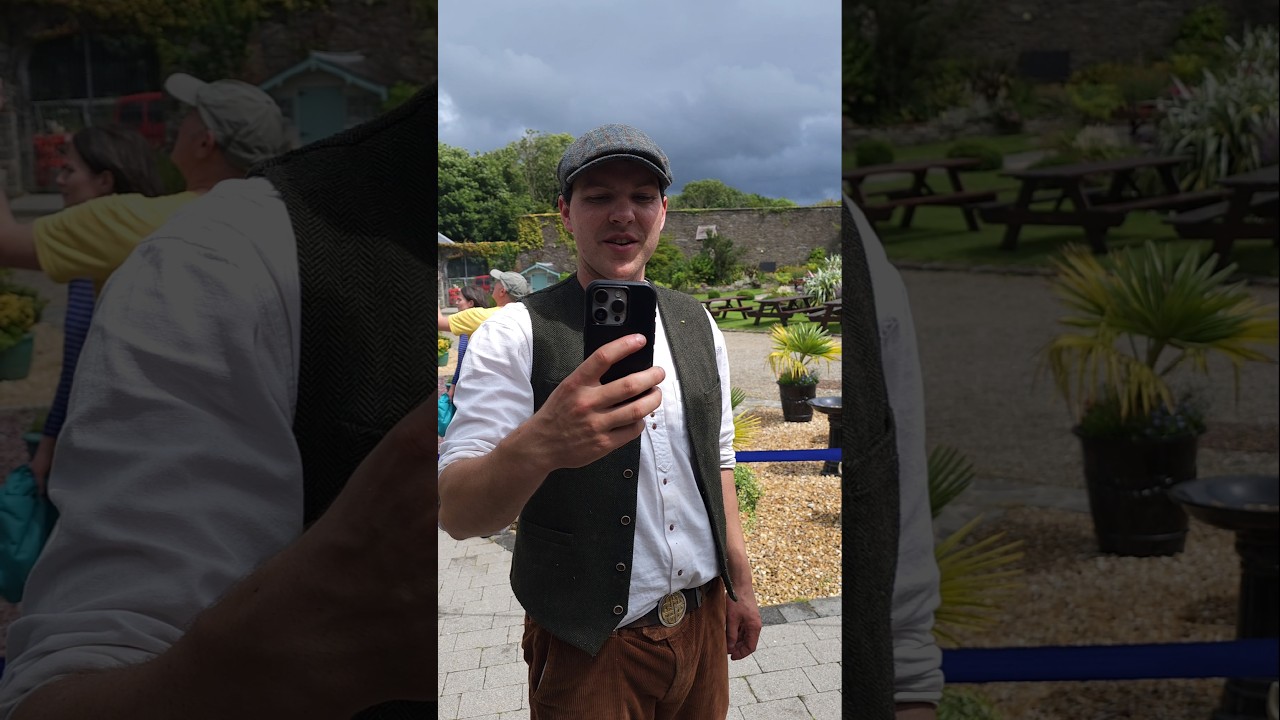 The Travelling Tradesmen are back again! #blacksmithing #woodworking #craft #fyp #ireland #flatcap