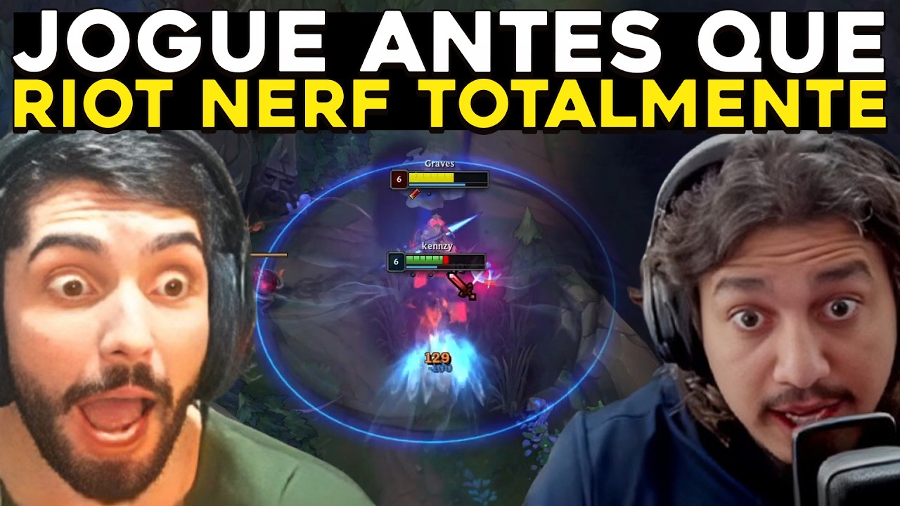 NOVO CAMPEÃO ESTÁ TOTALMENTE BROKEN, RIOT SABOTANDO O JUKES - RENECRODILO LEAGUE OF LEGENDS