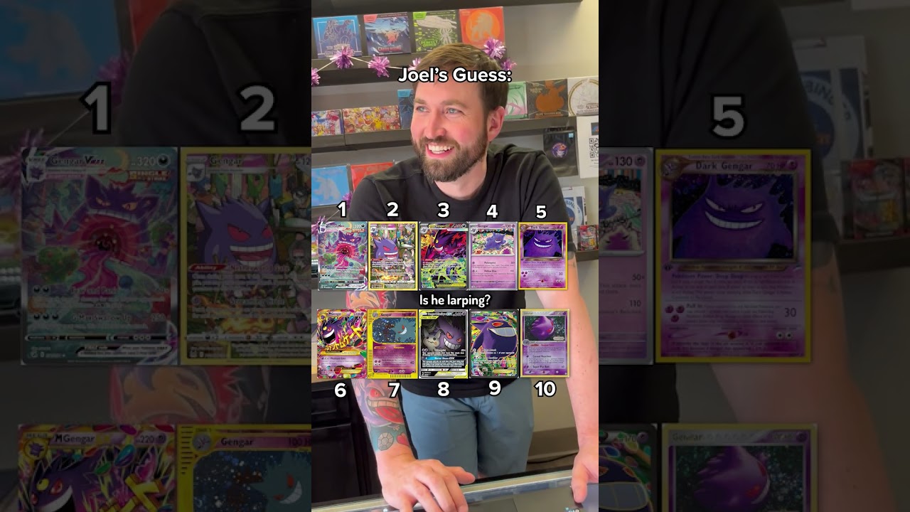 Order the Cards by Price: Gengar Edition!