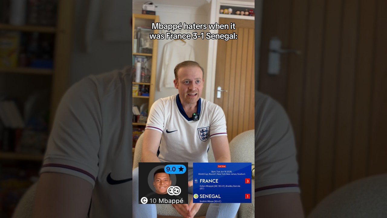 MBAPPÉ VS SENEGAL🇫🇷 #mbappe #france #worldcup #football #footballmemes #shorts #viral