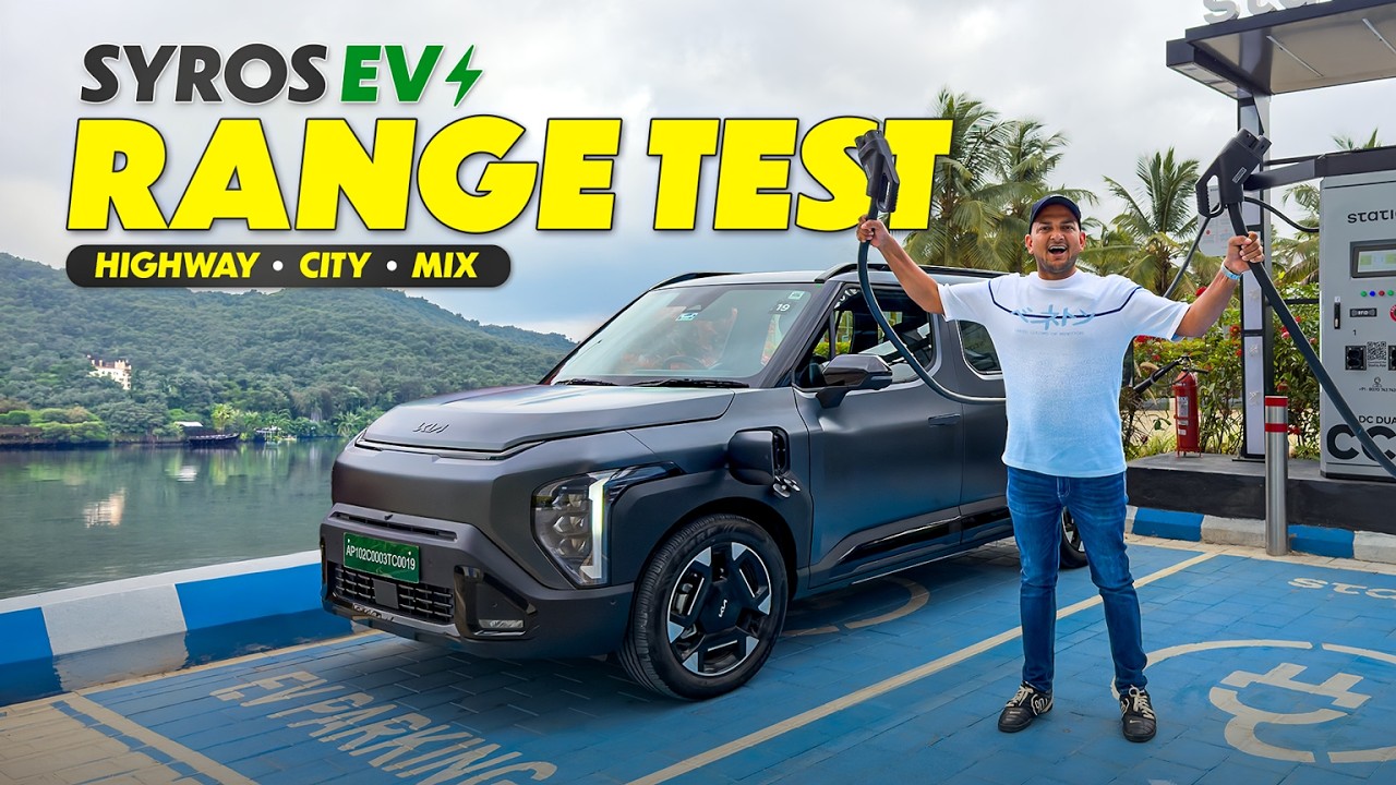 Kia Syros Electric Range Test and Drive Impressions | Gagan Choudhary