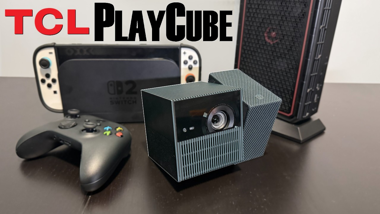 The PINNACLE of Mini Projectors - TCL PlayCube 🧊