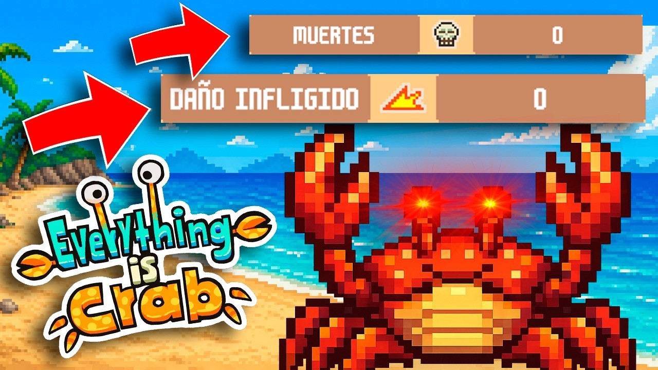 me paso el juego haciendo "NADA" | Everything is Crab