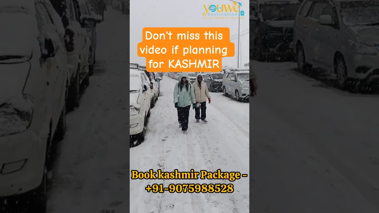 Kashmir Today 😍 | How Kashmir Looks Right Now | Snowfall, Beauty & Reality 2026 #kashmir #travel