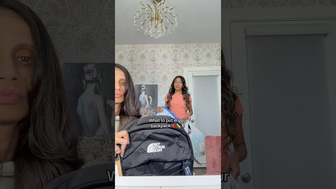 Umm I look funny 😩 #backpack #fyp #school #firstdayofschool #trend #shorts