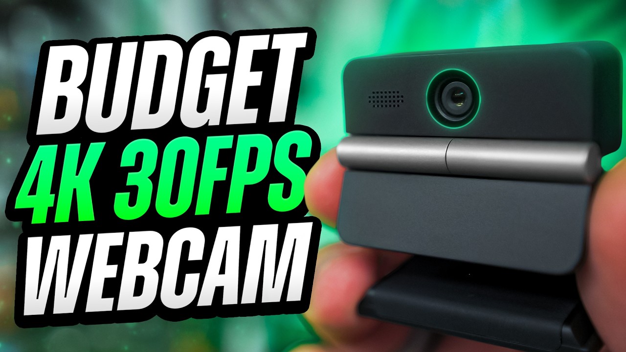 Easily the BEST Budget 4K Webcam - OBSBot Meet Flip