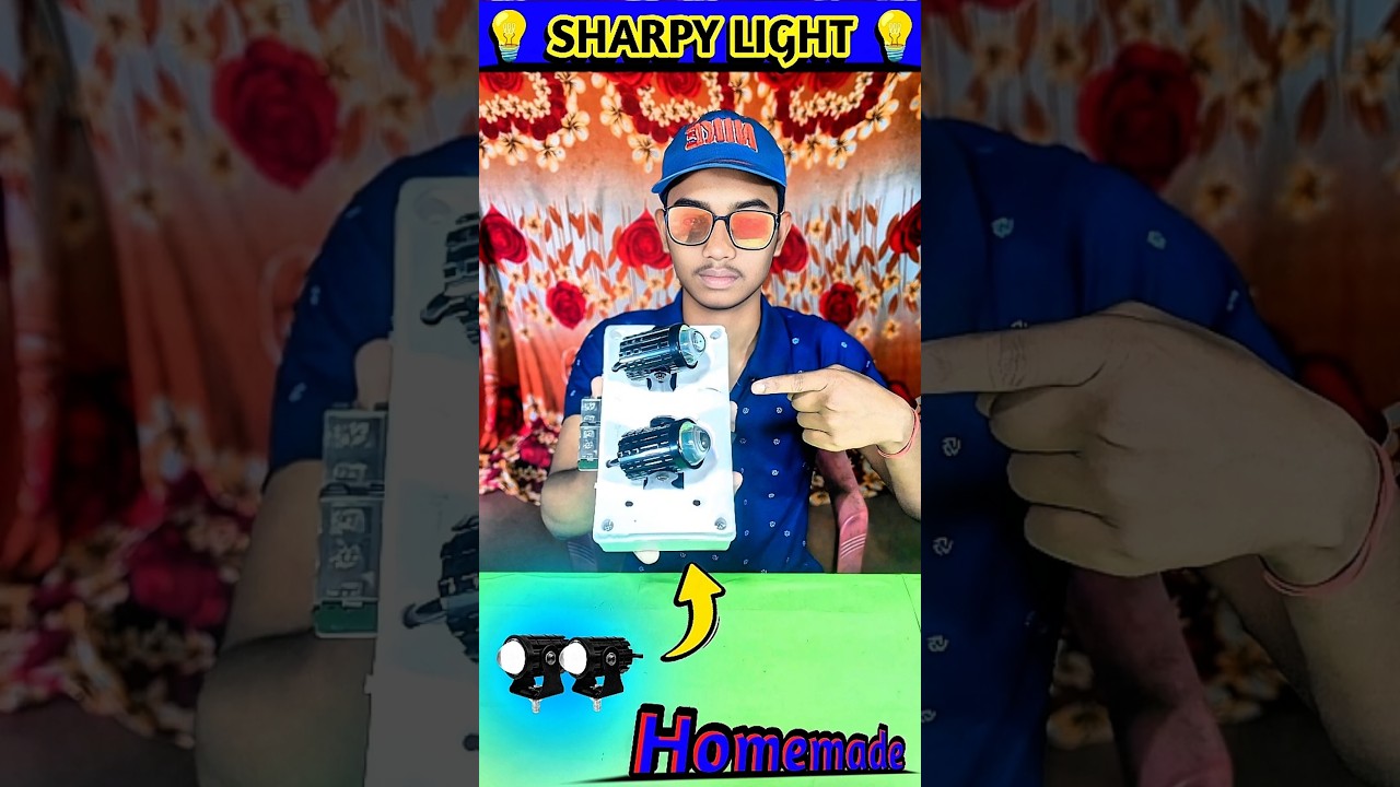 How to make sharpy light 💡।। mini dj sharpy light 🔥🔥🔥