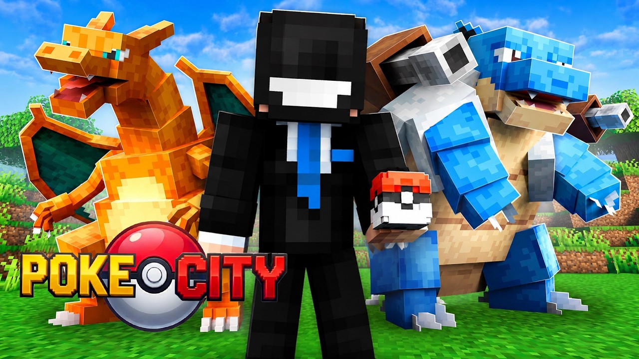Noul SMP cu POKEMONI si YOUTUBERI !
