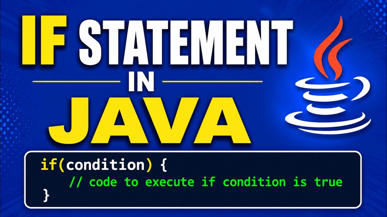 IF Statement in Java | if Condition  Examples | Java Control Statements | Decision making statement