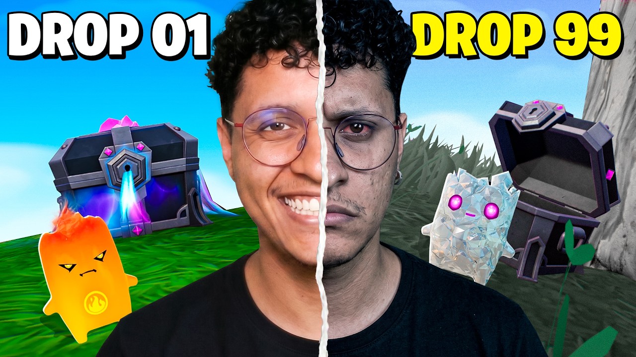 Abri o Baú ELEMENTAL Ponto Zero 100 vezes e ISSO ACONTECEU!!!
