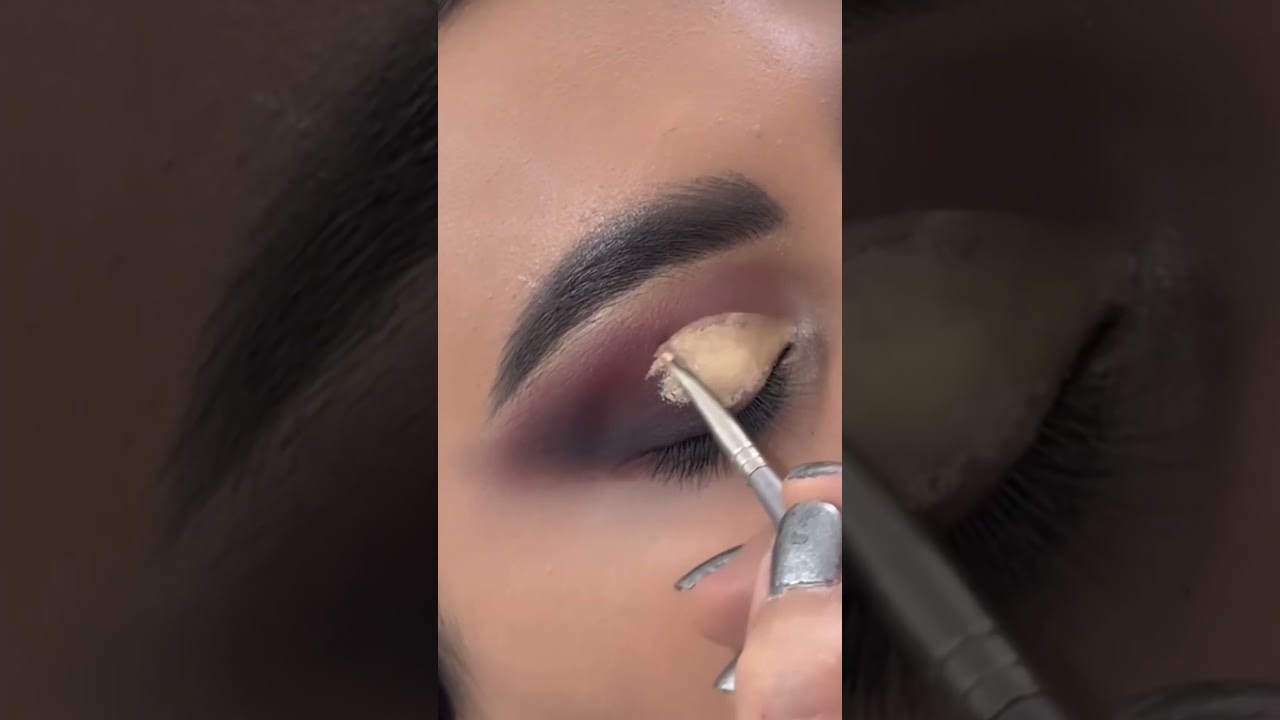 eye makeup tutorial ☺️👩#ytshorts #shortvideo #trending #makeup #makeuptutorial