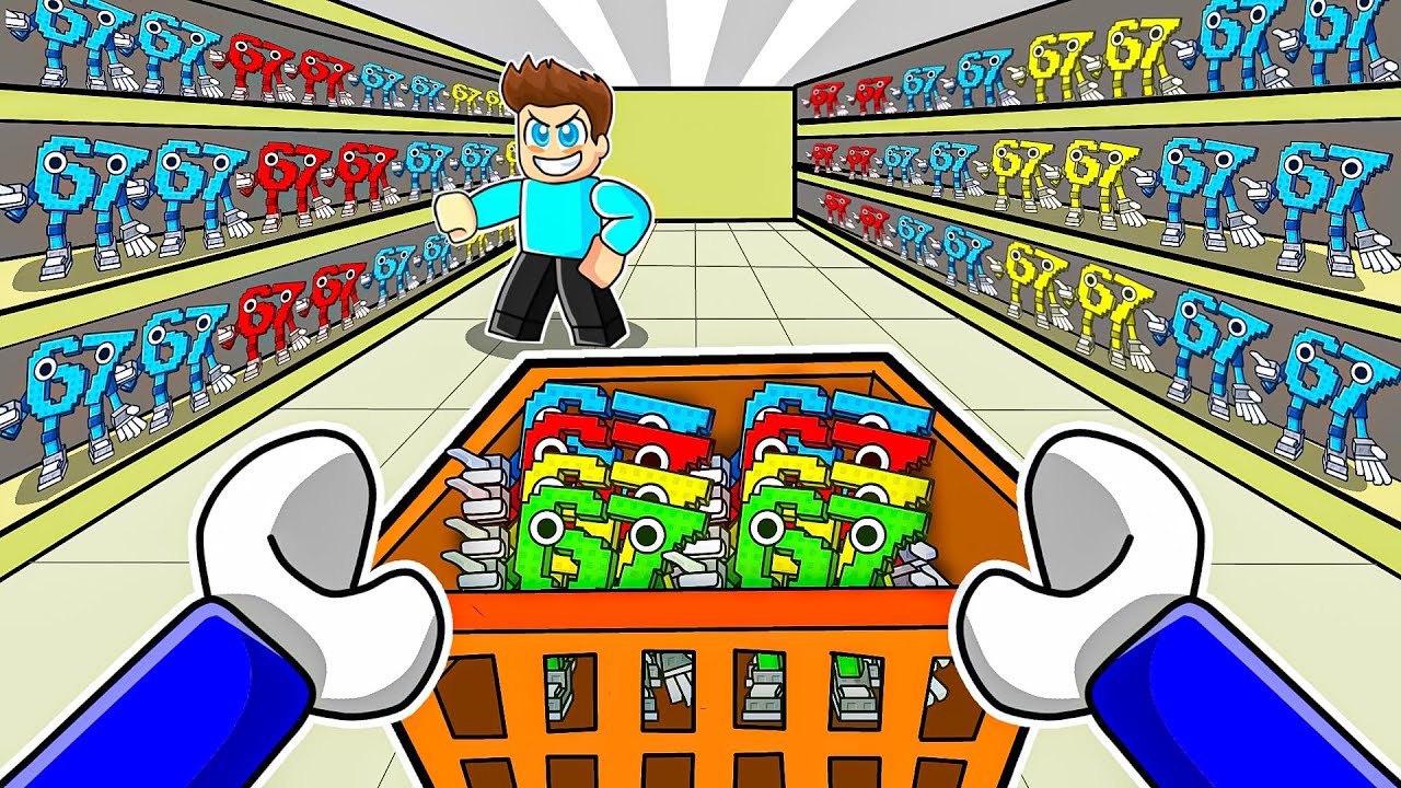 SHIVANG OPENED A BRAINROT MALL IN ROBLOX !!