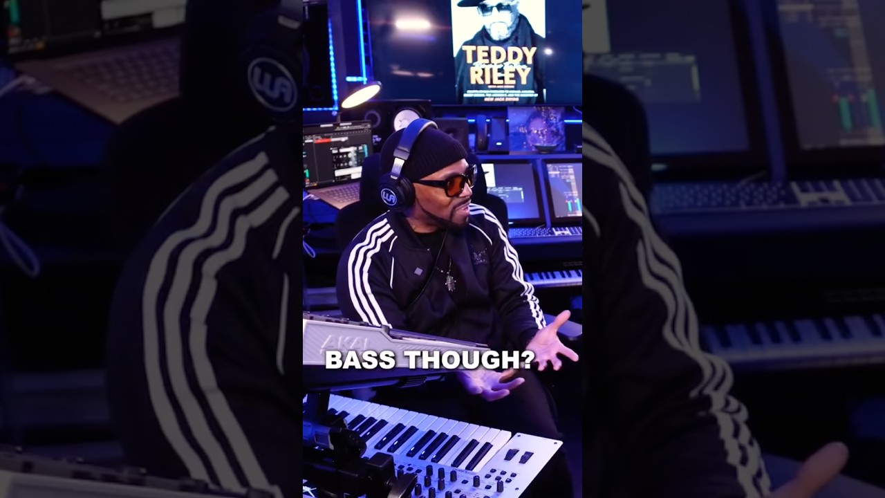 The reason why Producer Teddy Riley doesn´t overproduce his Songs 🎶