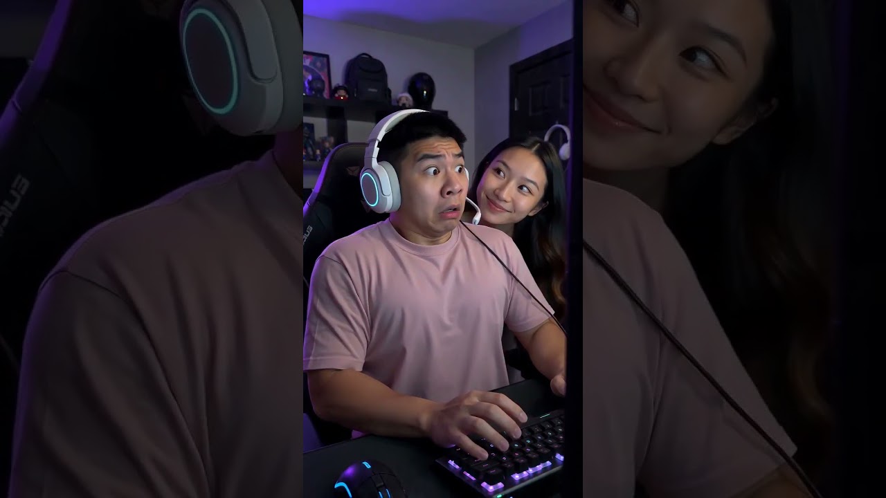 When There Is No Escape From Your Girlfriend... 💀😂 #couplecomedy #funny #relationship #couple