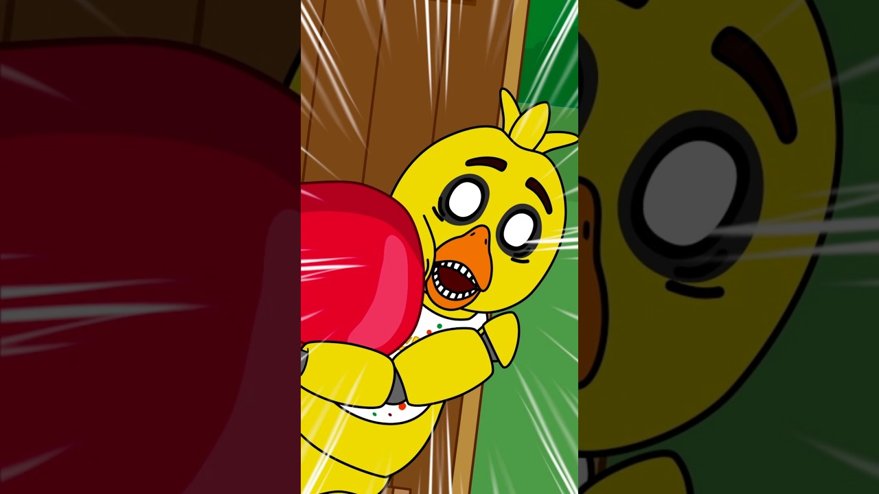 Chica vs Boxing Glove | FNAF | #fnaf #animation