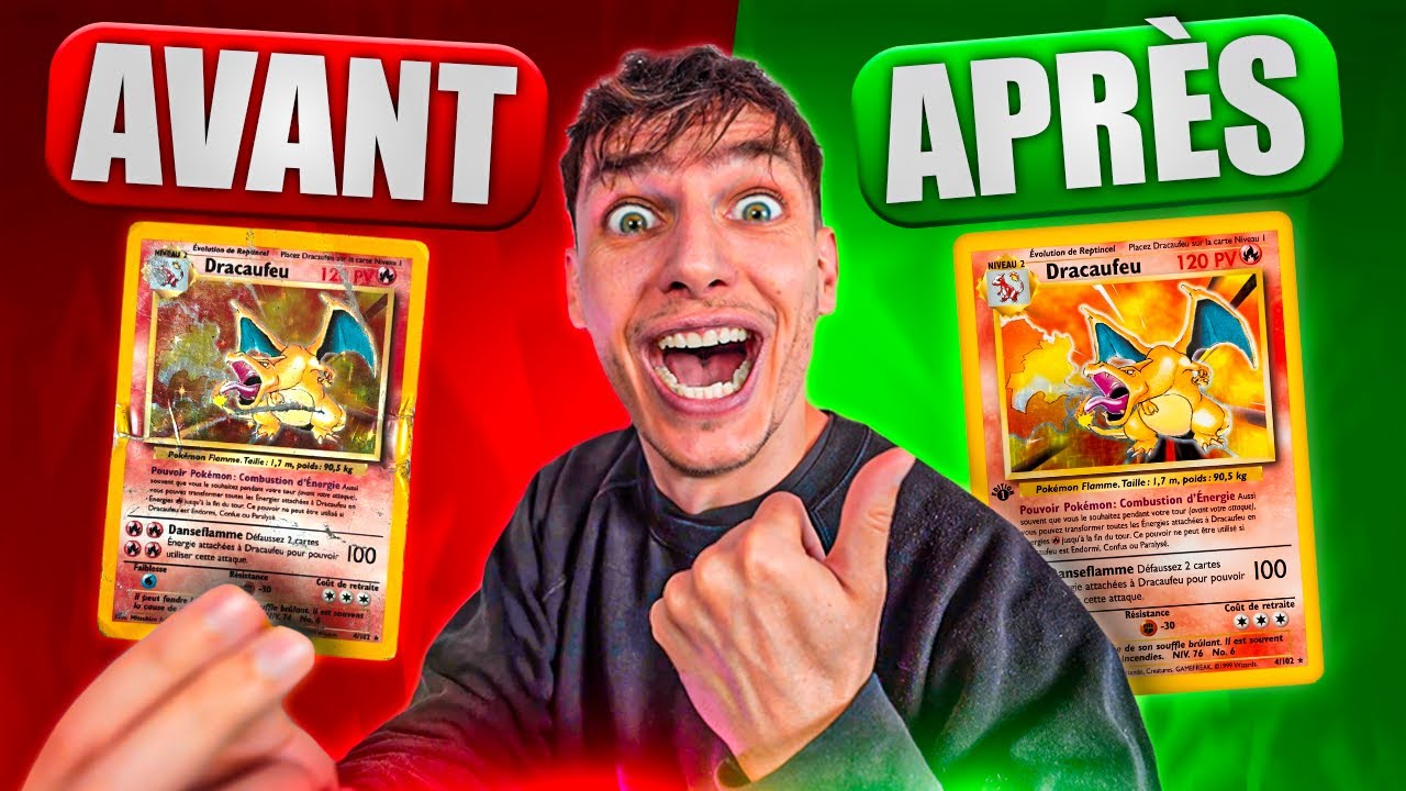 J'ACHÈTE 900€ de Cartes POKÉMON ANCIENNES Pour les RESTAURER 😉👌