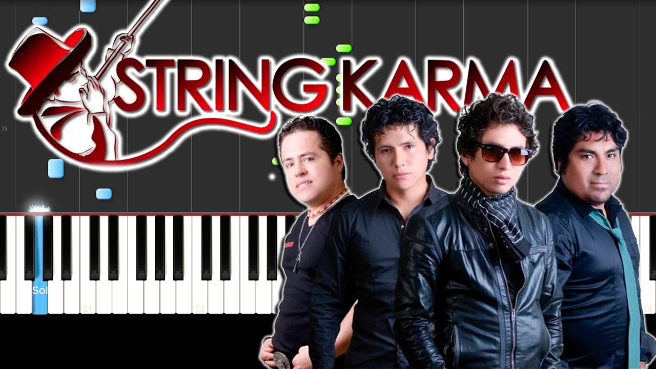 STRING KARMA - La Carta / Piano Tutorial / Notas Musicales