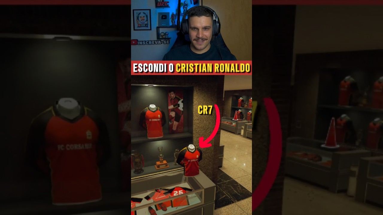 CAMUFLEI UMA CAMISETA DO CR7 NO CALL OF DUTY  #prophunt