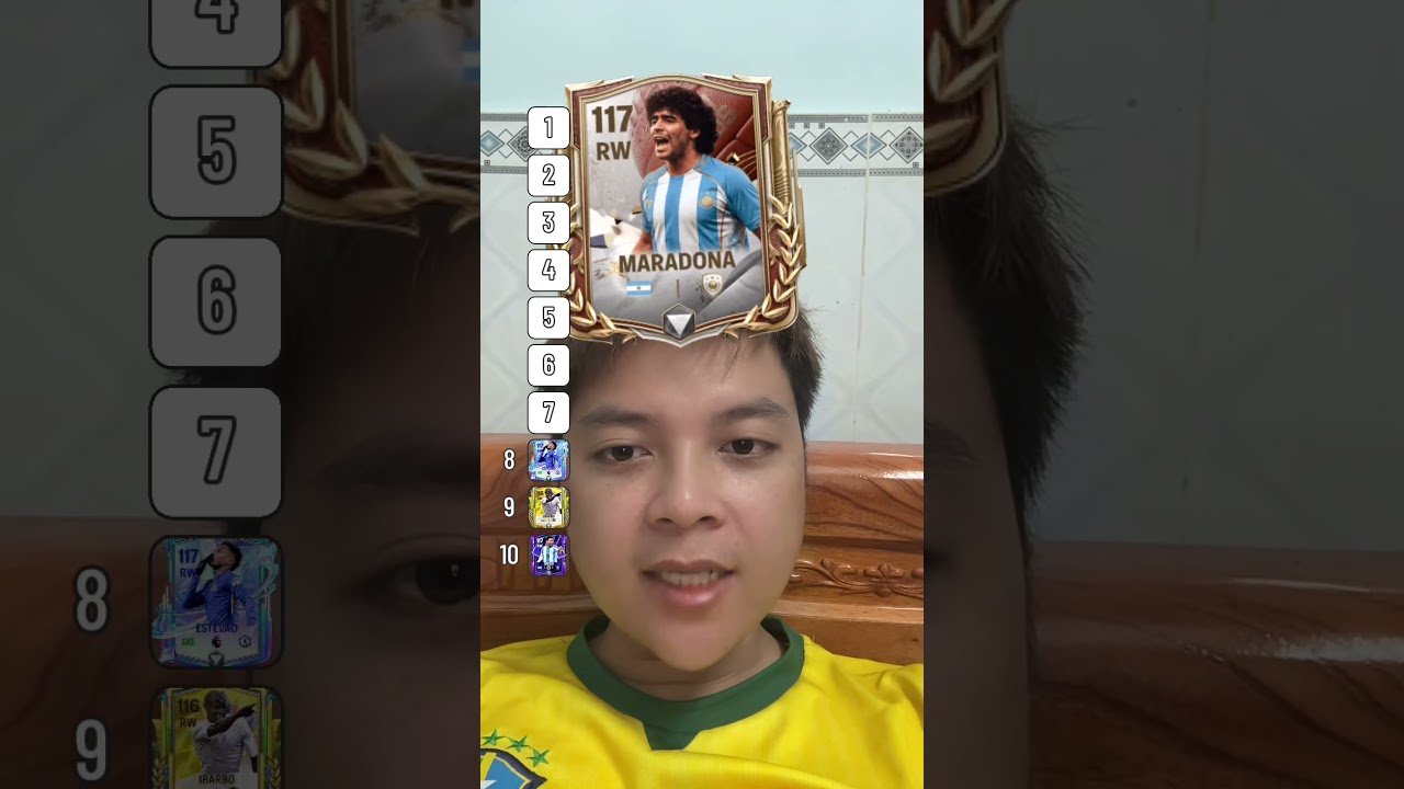 Xếp Hạng Top 10 tiền đạo cánh trong FC Mobile VN cùng Vũ Liz
