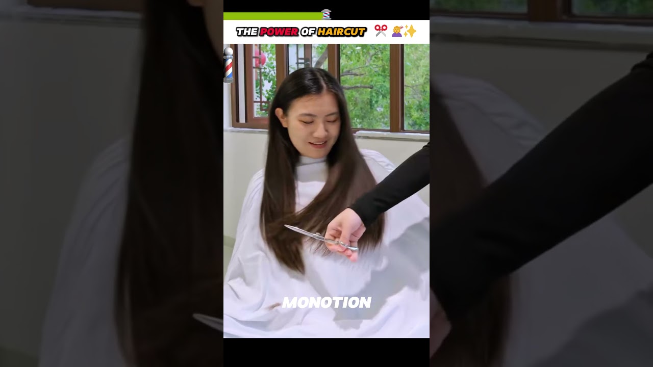 THE Power of HAIRCUT [32] absolutely crazy 🤯 #hairstyle #style #beauty  #transformation #haircut